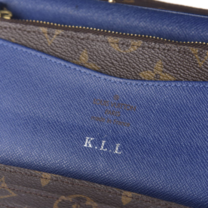 Louis Vuitton Monogram Josephine Wallet Blue 11 of 13