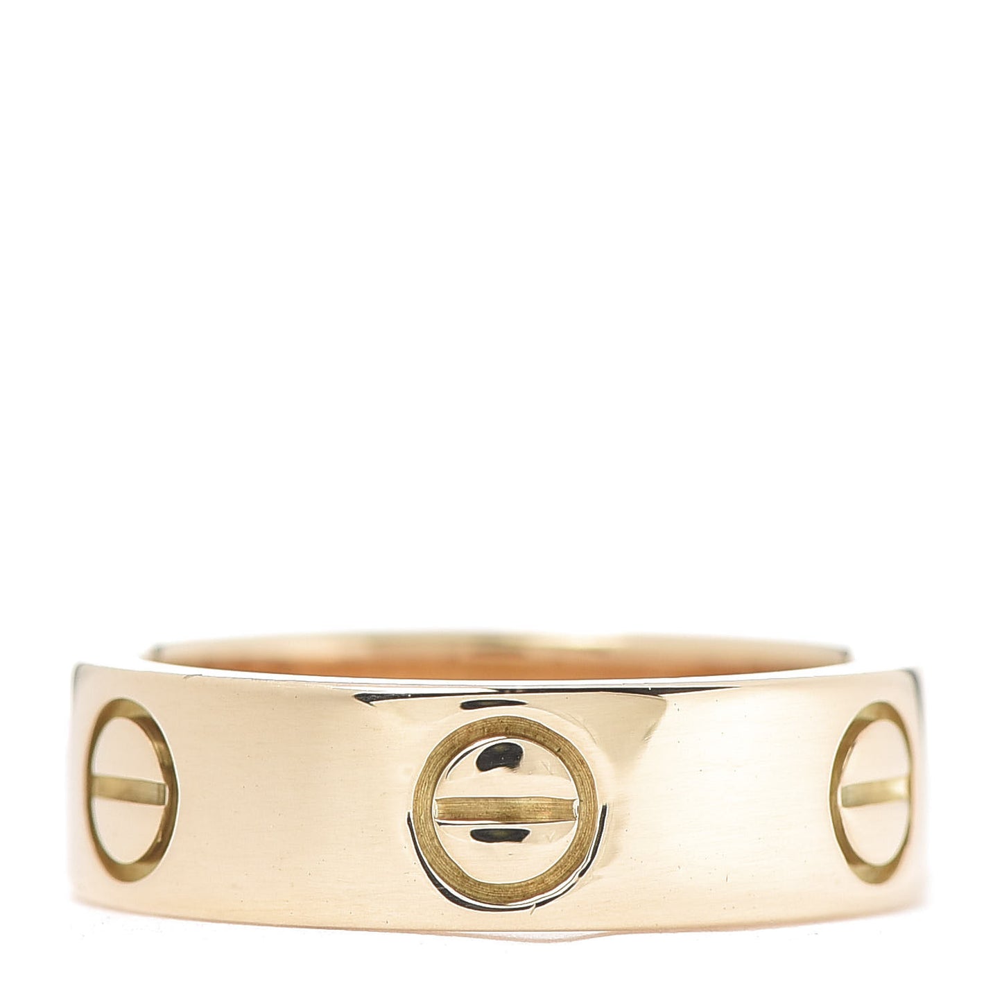 18K Yellow Gold 5.5mm LOVE Ring 51 5.75