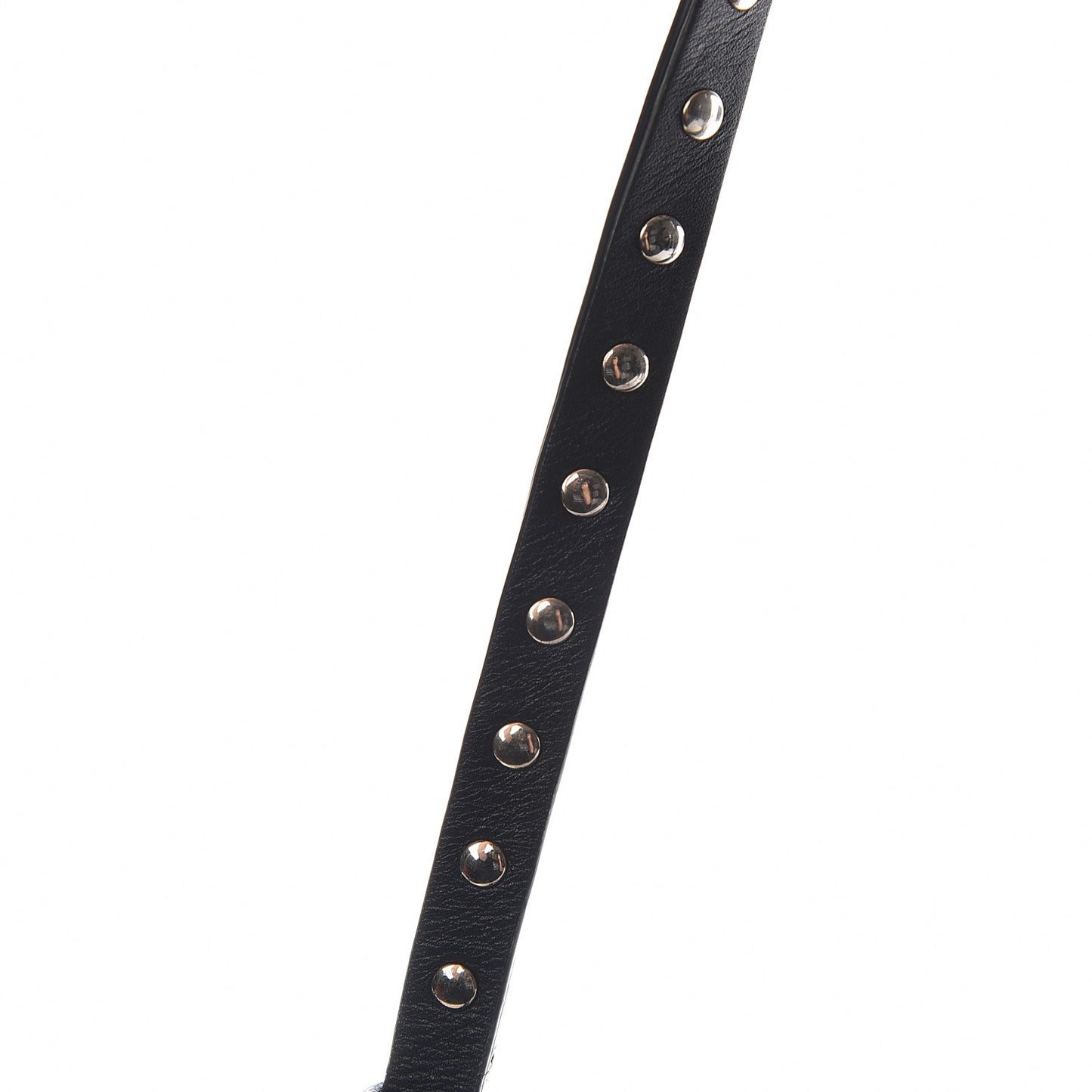 Vitello Medium Rockstud Tote Black