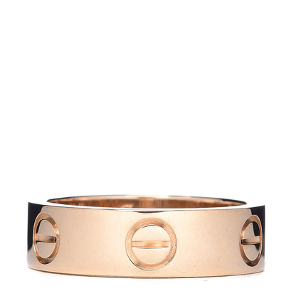Cartier 18K Yellow Gold 5.5mm LOVE Ring 52 6 1 of 4
