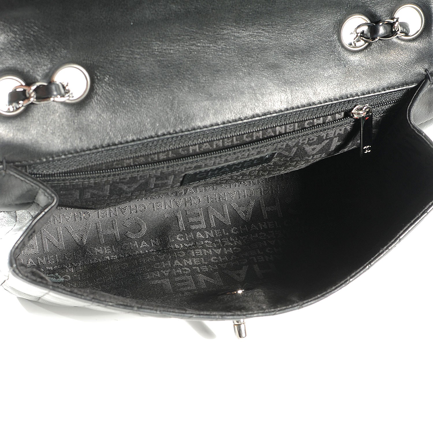 Chanel Lambskin Medium Flap Black 5 of 7