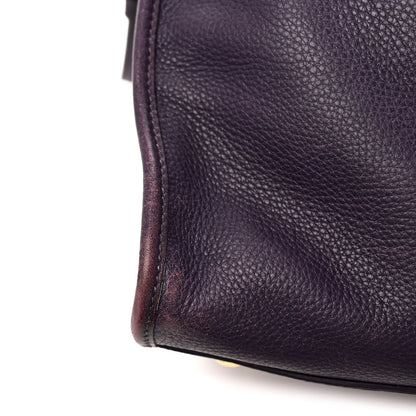 Prada Vitello Daino Shopping Satchel Uva 12 of 12