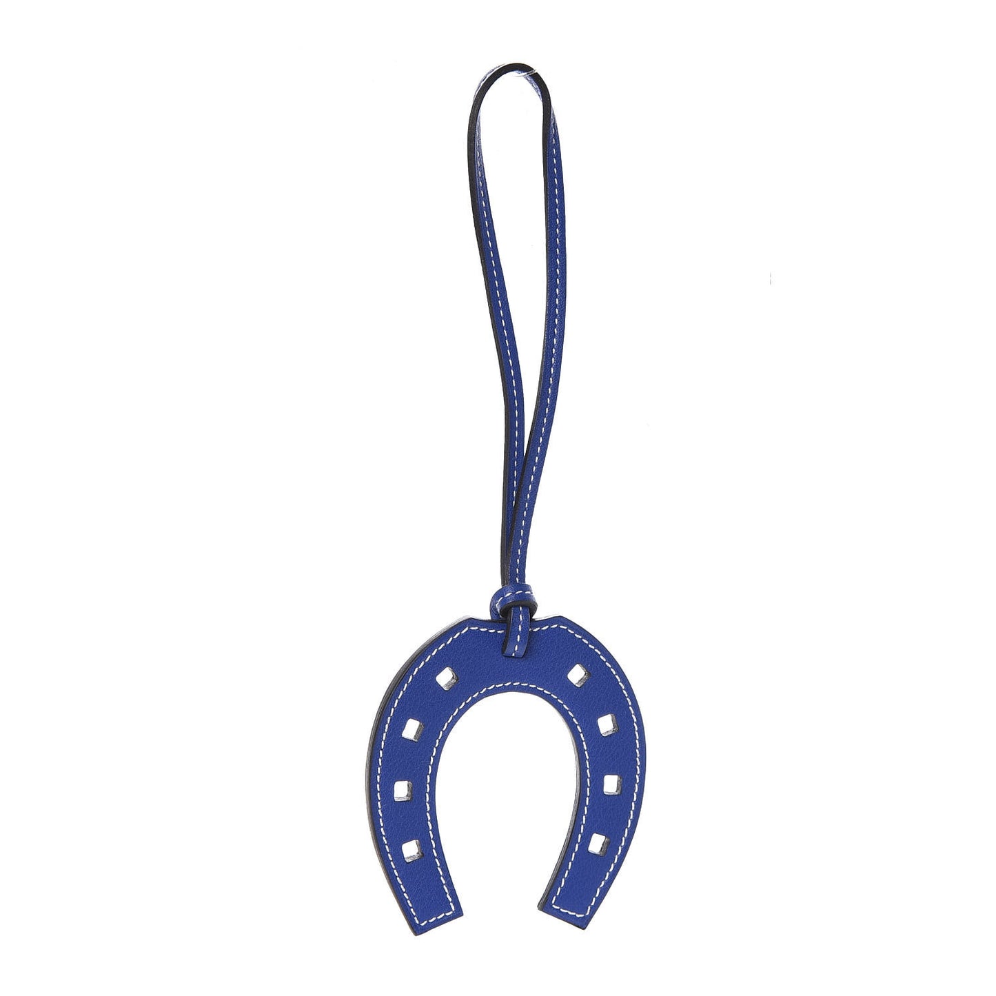 Swift Paddock Horseshoe Bag Charm Bleu Electrique