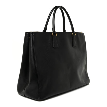 Prada Saffiano Large Galleria Double Zip Tote Black 3 of 18