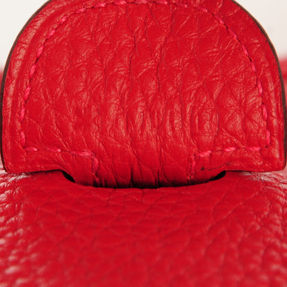 Hermes Taurillon Clemence Evelyne III GM Rouge Casaque 9 of 11