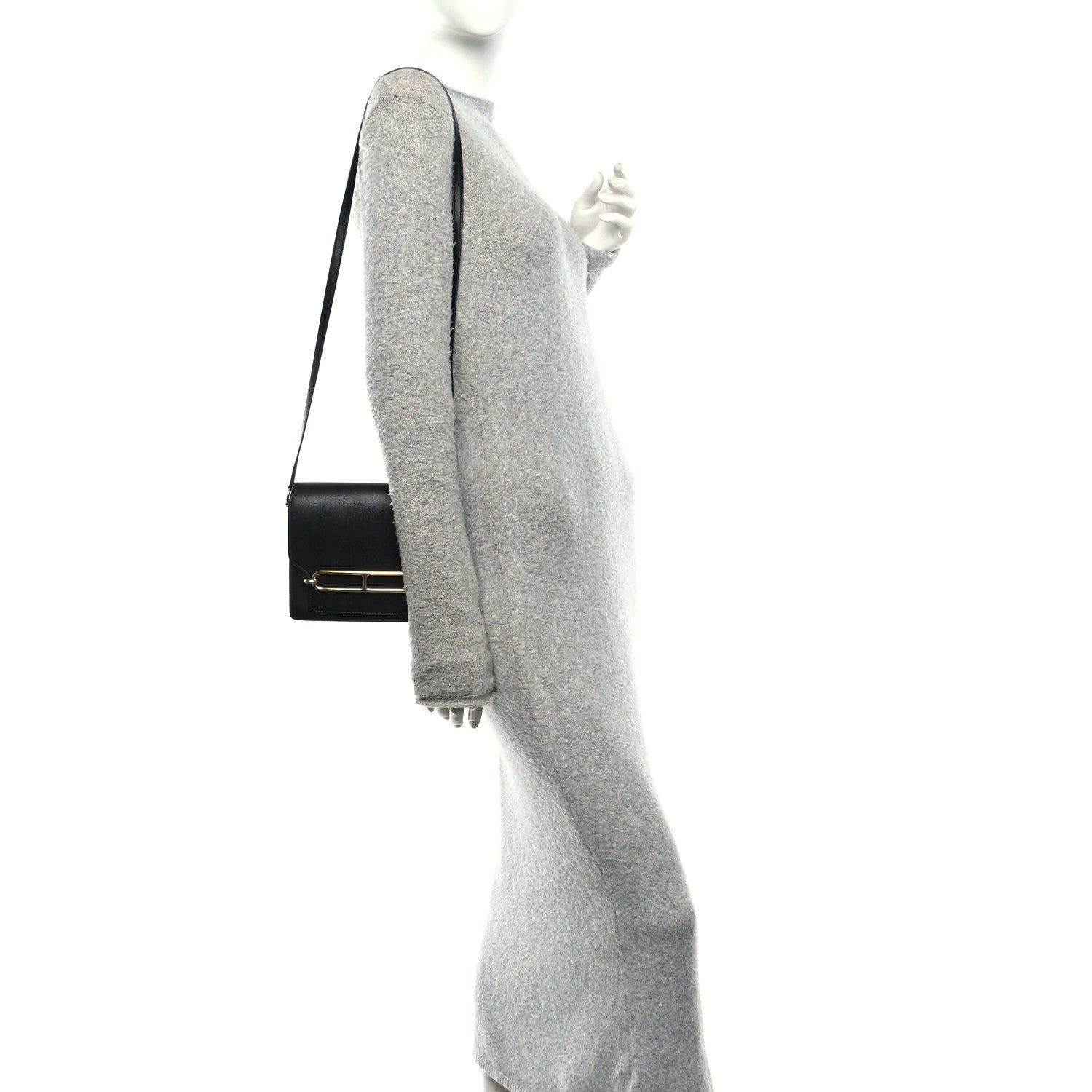 Hermes Evercolor Mini Sac Roulis Black 2 of 9