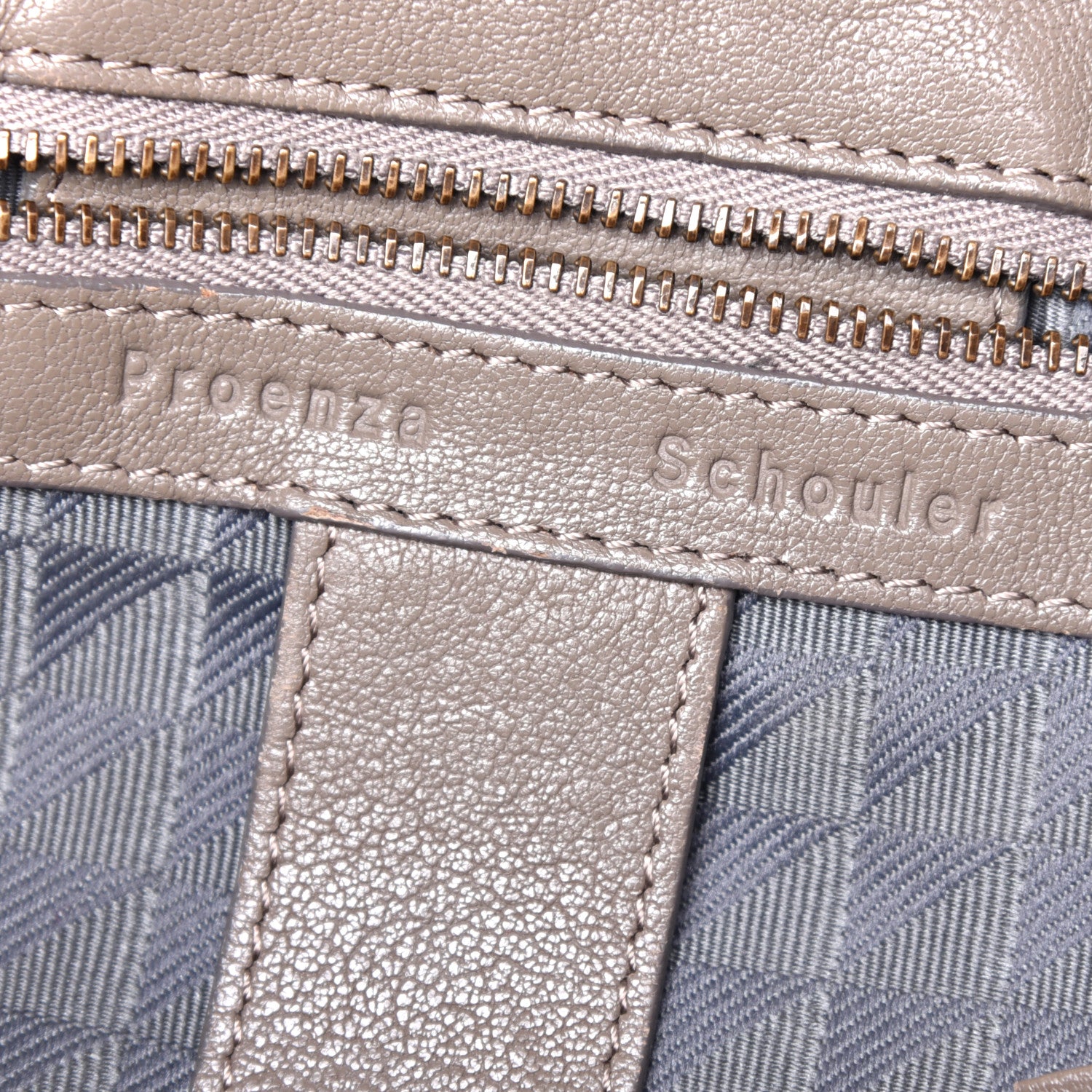 Proenza Schouler Lambskin Large PS1 Satchel Smoke 7 of 9