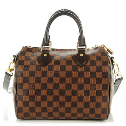 Louis Vuitton Damier Ebene Speedy Bandouliere 25 1 of 7
