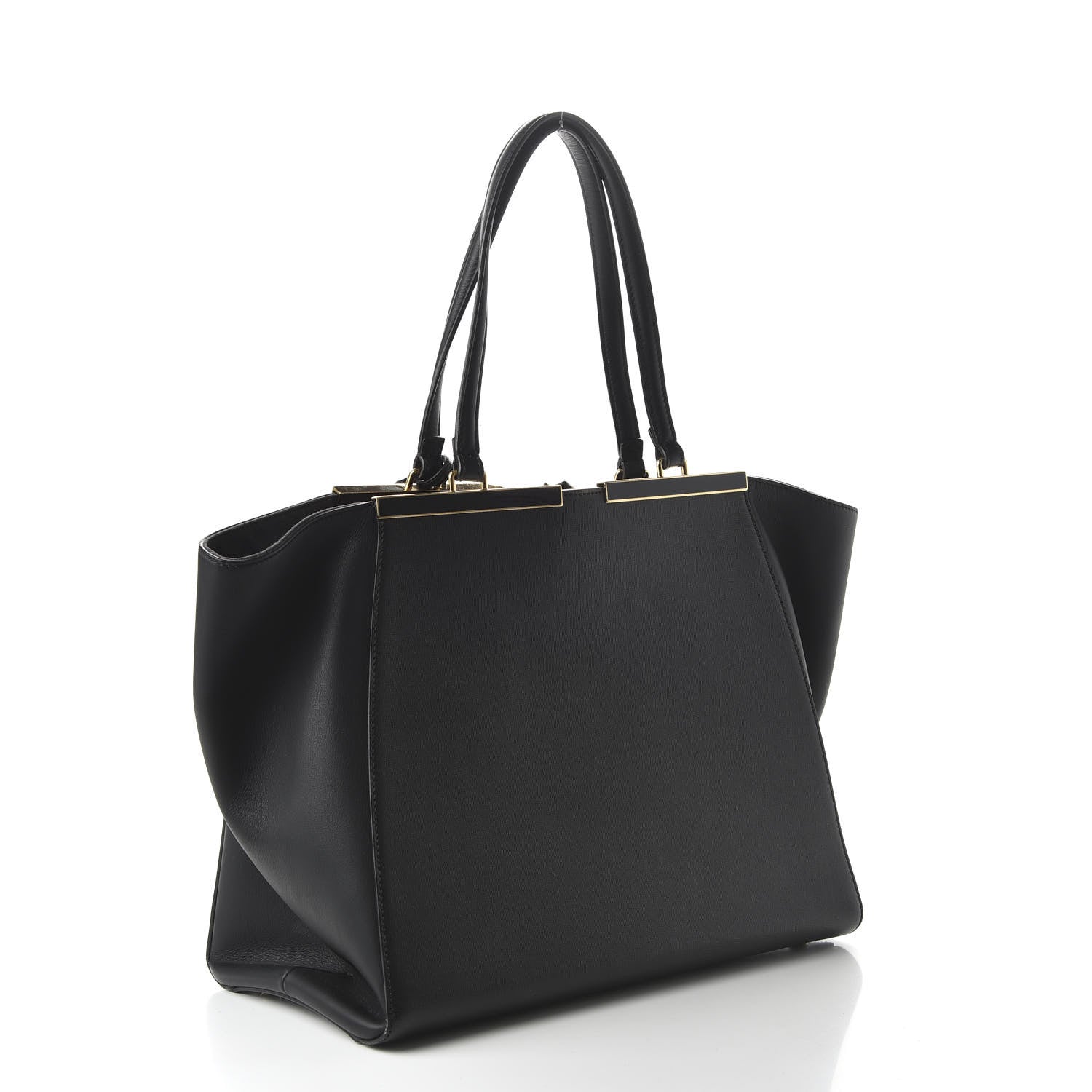 Fendi Vitello Elite Large 3Jours Tote Black 3 of 9