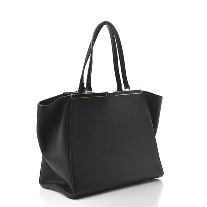 Fendi Vitello Elite Large 3Jours Tote Black 3 of 9