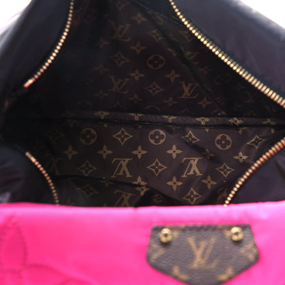 Louis Vuitton Econyl Monogram Pillow Maxi Multi Pochette Accessories Black Fuchsia 6 of 13