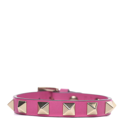 Valentino Garavani Vitello Rockstud Bracelet Pink 1 of 5