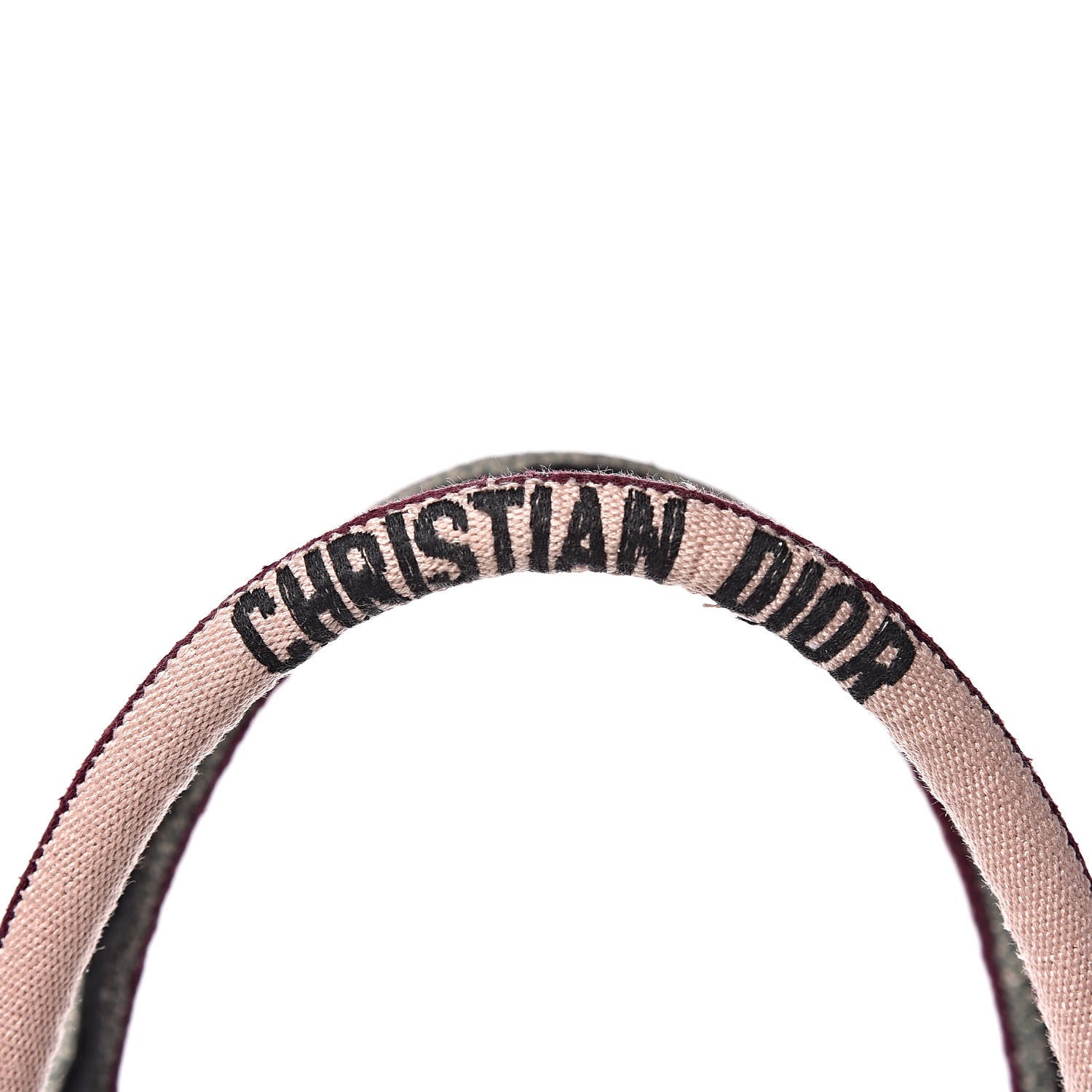 Christian Dior Canvas Embroidered Geometric Book Tote Multicolor 9 of 12