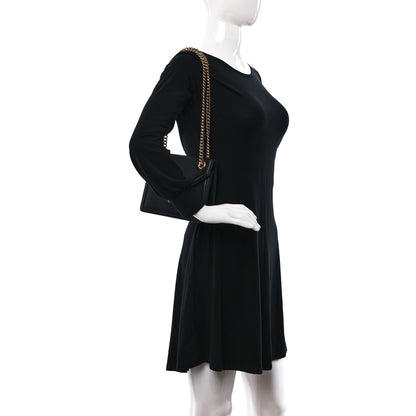 Dolce & Gabbana Smooth Calfskin Mini Devotion Envelope Bag Black 2 of 9