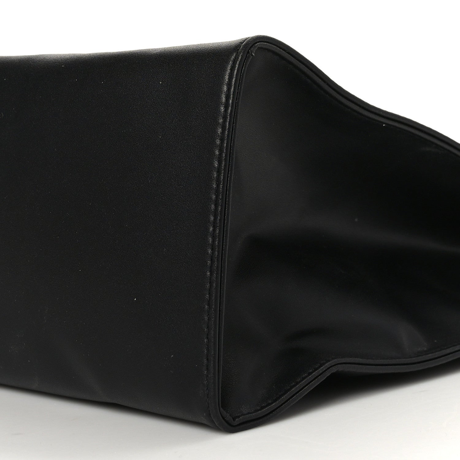 Telfar Vegan Leather Medium Shopping Bag Black 8 of 8
