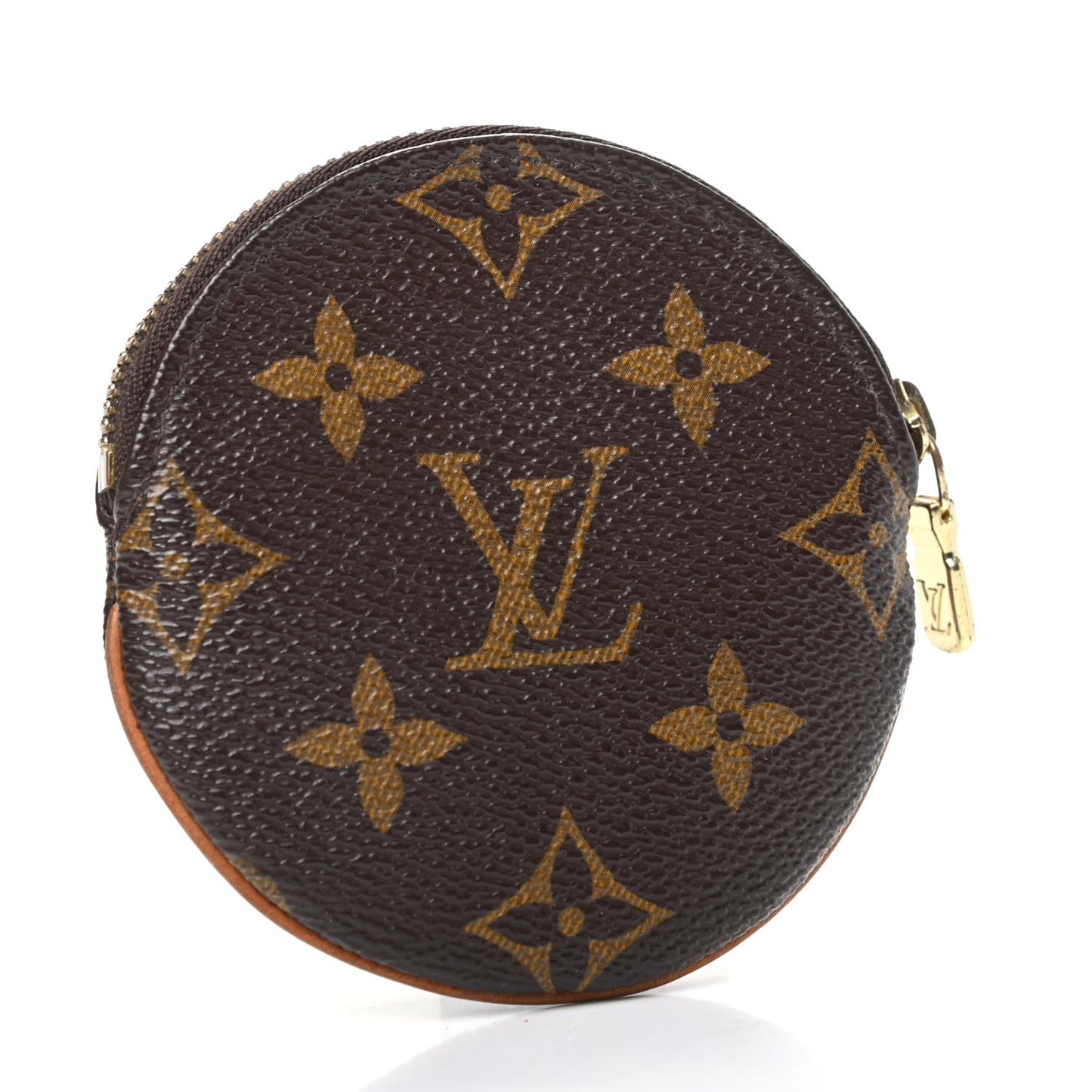 Monogram Round Coin Purse