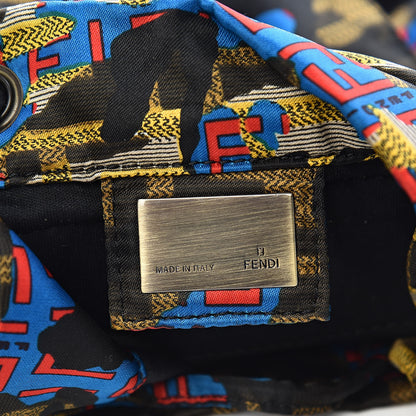 Fendi Nylon Vitello FF Print Backpack Multicolor 6 of 10