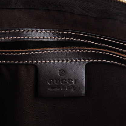 Gucci GG Plus Monogram Web Medium Joy Boston Dark Brown 6 of 8