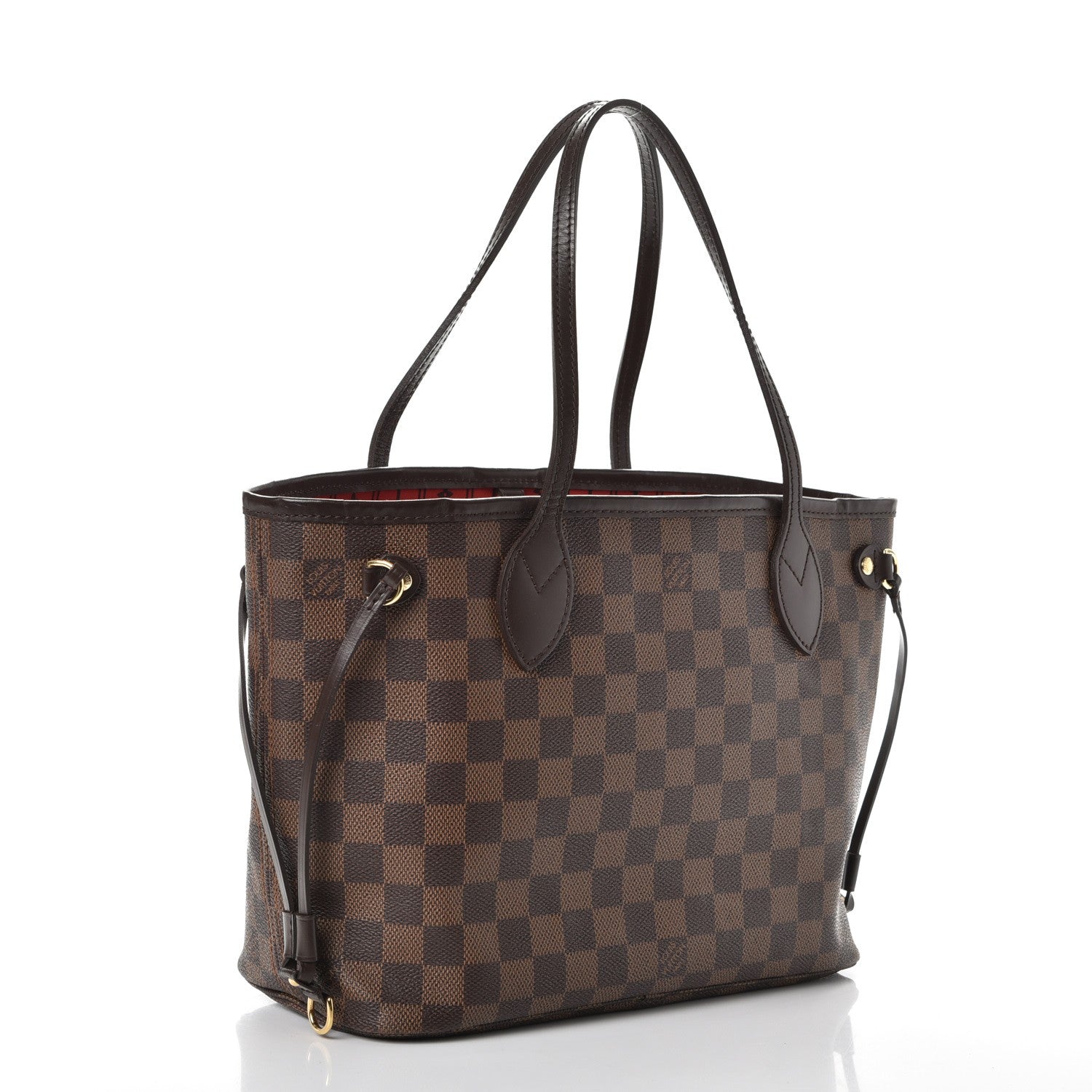 Louis Vuitton Damier Ebene Neverfull PM 3 of 9