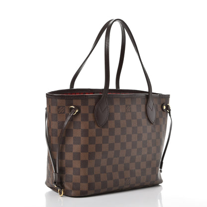 Louis Vuitton Damier Ebene Neverfull PM 3 of 9