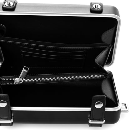 Christian Dior X RIMOWA Aluminum Personal Clutch On Strap Black 4 of 9