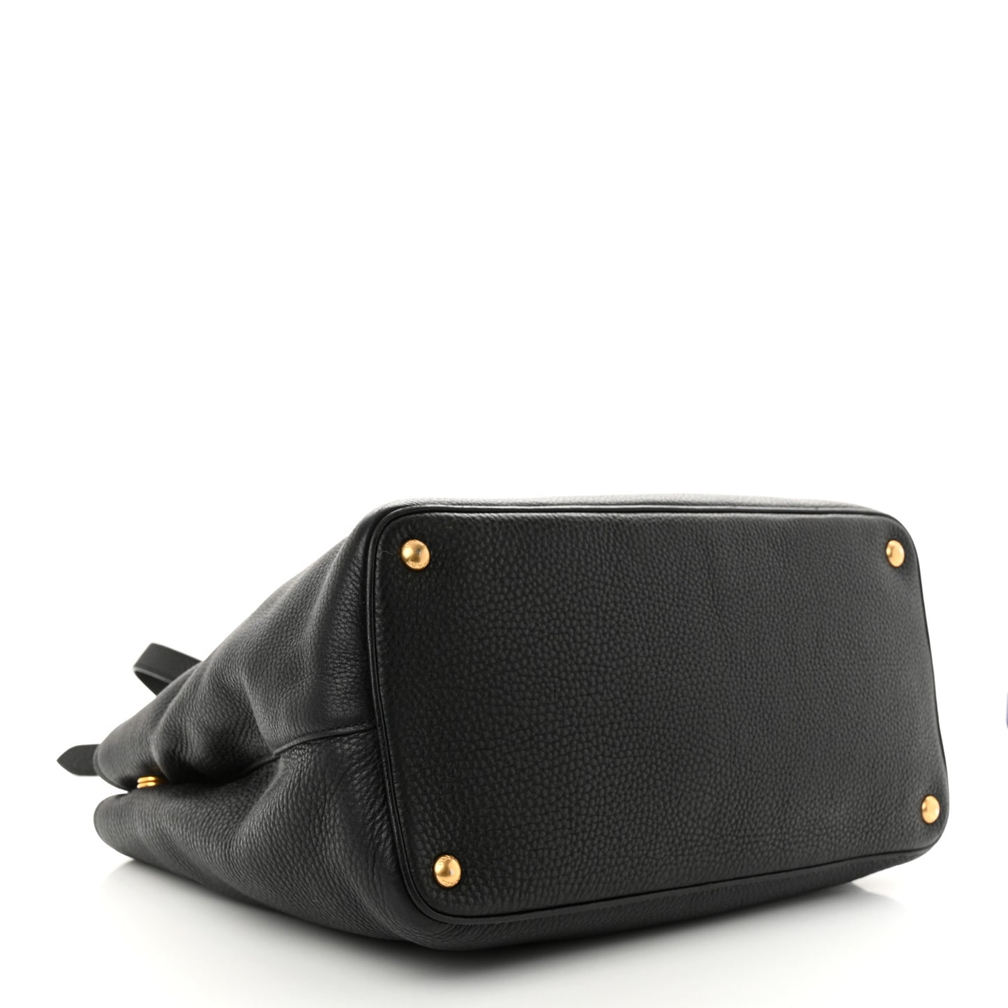 Vitello Daino Tote Black