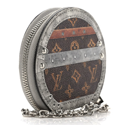 Louis Vuitton Transformed Monogram Time Trunks Micro Boite Chapeau Coin Purse Marron 3 of 6