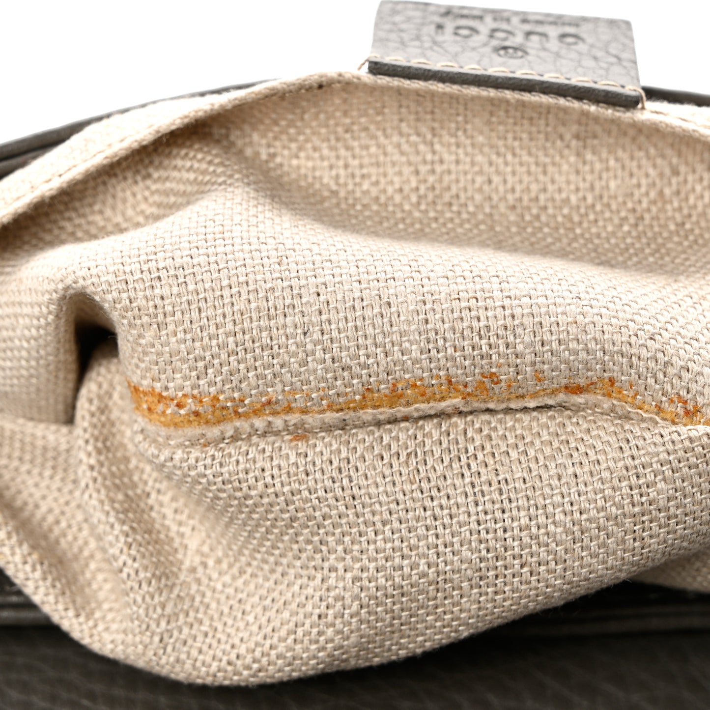 Calfskin Greenwich Chain Clutch Grey