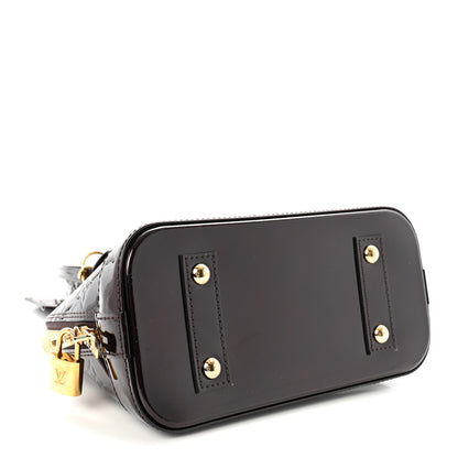 Louis Vuitton Vernis Alma BB Amarante 4 of 9