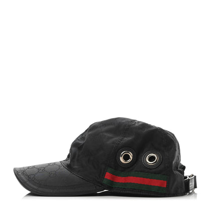 Gucci Monogram Web 500 by Gucci Baseball Hat L Black 3 of 4