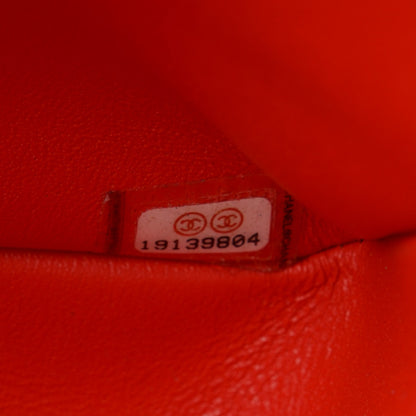 Chanel Patent Quilted Jumbo Double Flap Red 9 of 10