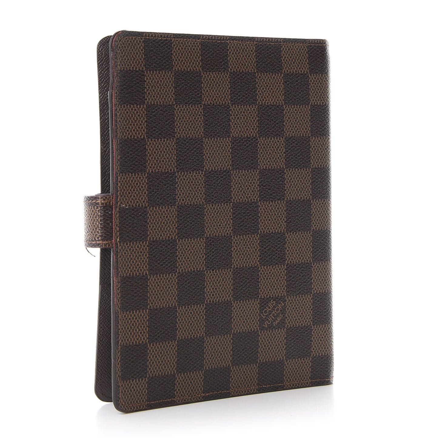 Damier Ebene Medium Ring Agenda Cover