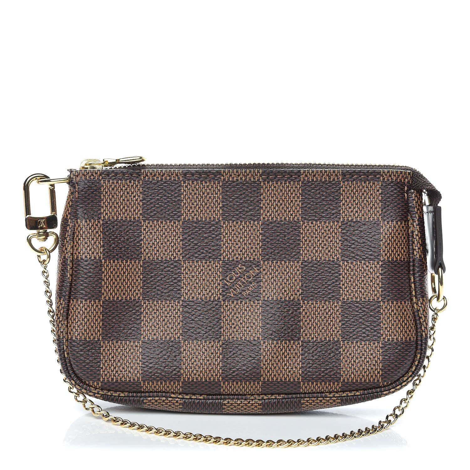 Louis Vuitton Damier Ebene Mini Pochette Accessories 1 of 8