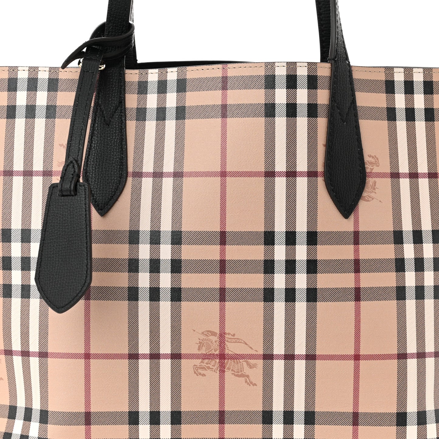 Haymarket Check Medium Reversible Tote Black
