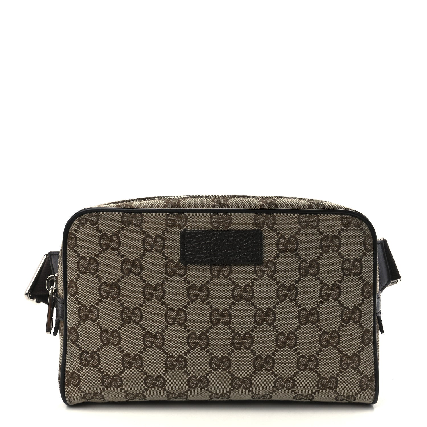 Gucci Monogram Belt Bag Dark Brown 1 of 14