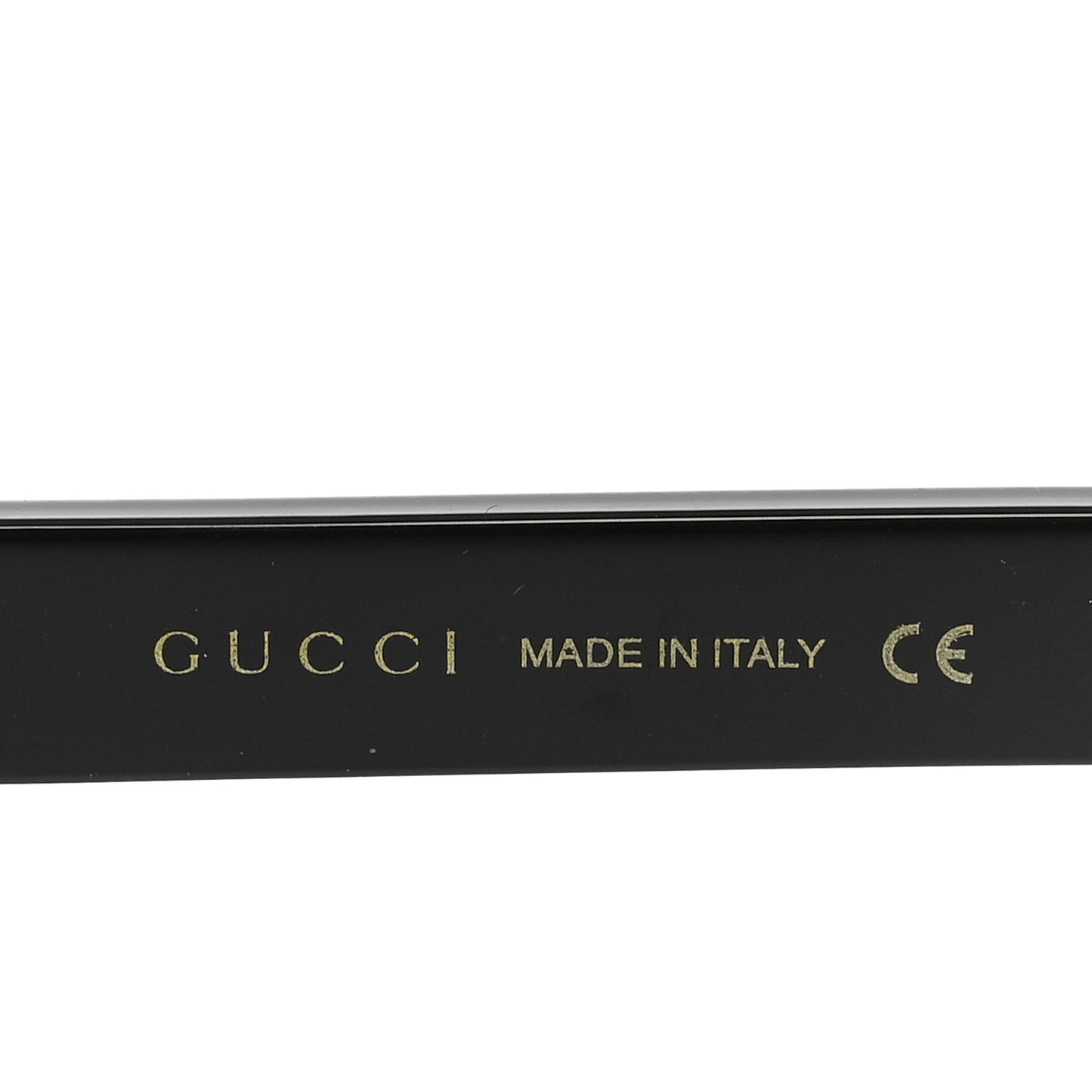Acetate Geometric Crystal Sunglasses GG0496S Black