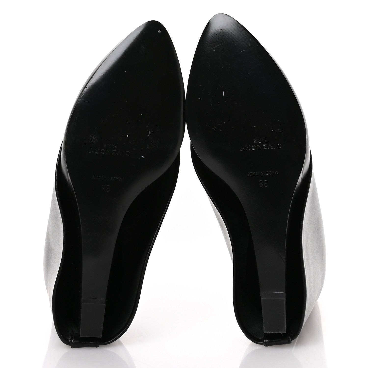 Givenchy Calfskin Shark Lock Pant Boots 38 Black 6 of 7