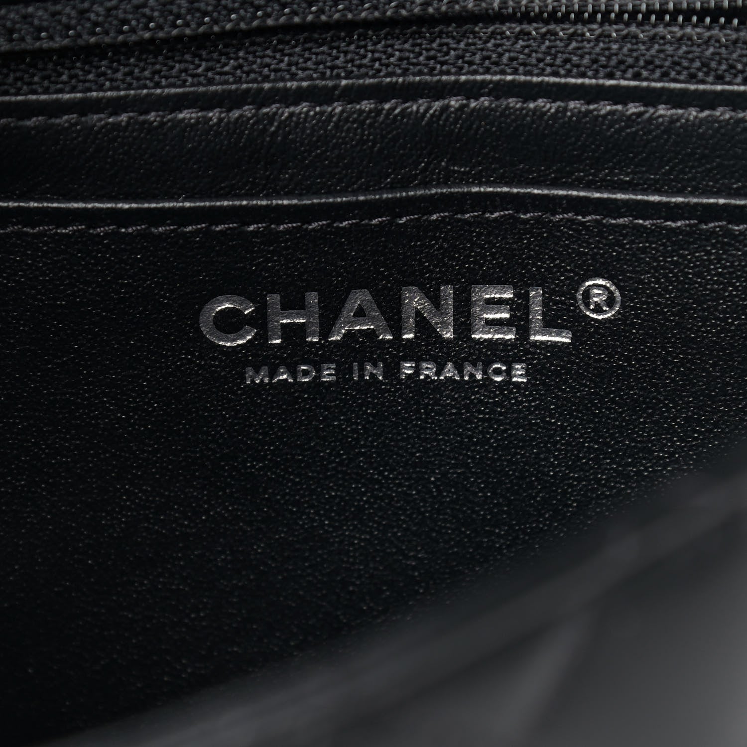 Chanel Lambskin Quilted Mini Square Flap So Black 6 of 10