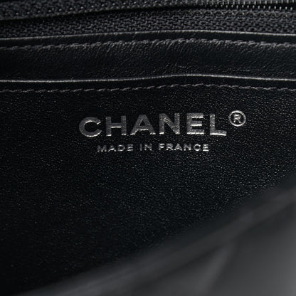 Chanel Lambskin Quilted Mini Square Flap So Black 6 of 10