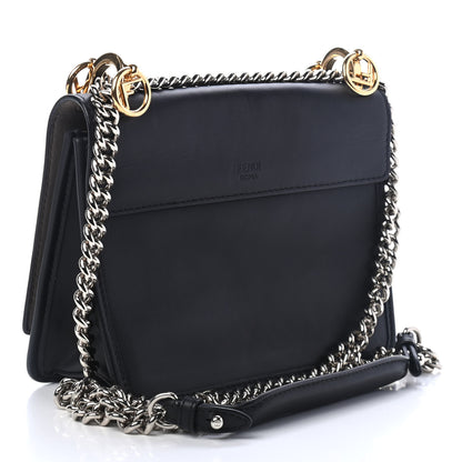 Fendi Vitello Century Opaco F is Fendi Small Kan I Shoulder Bag Black 2 of 5