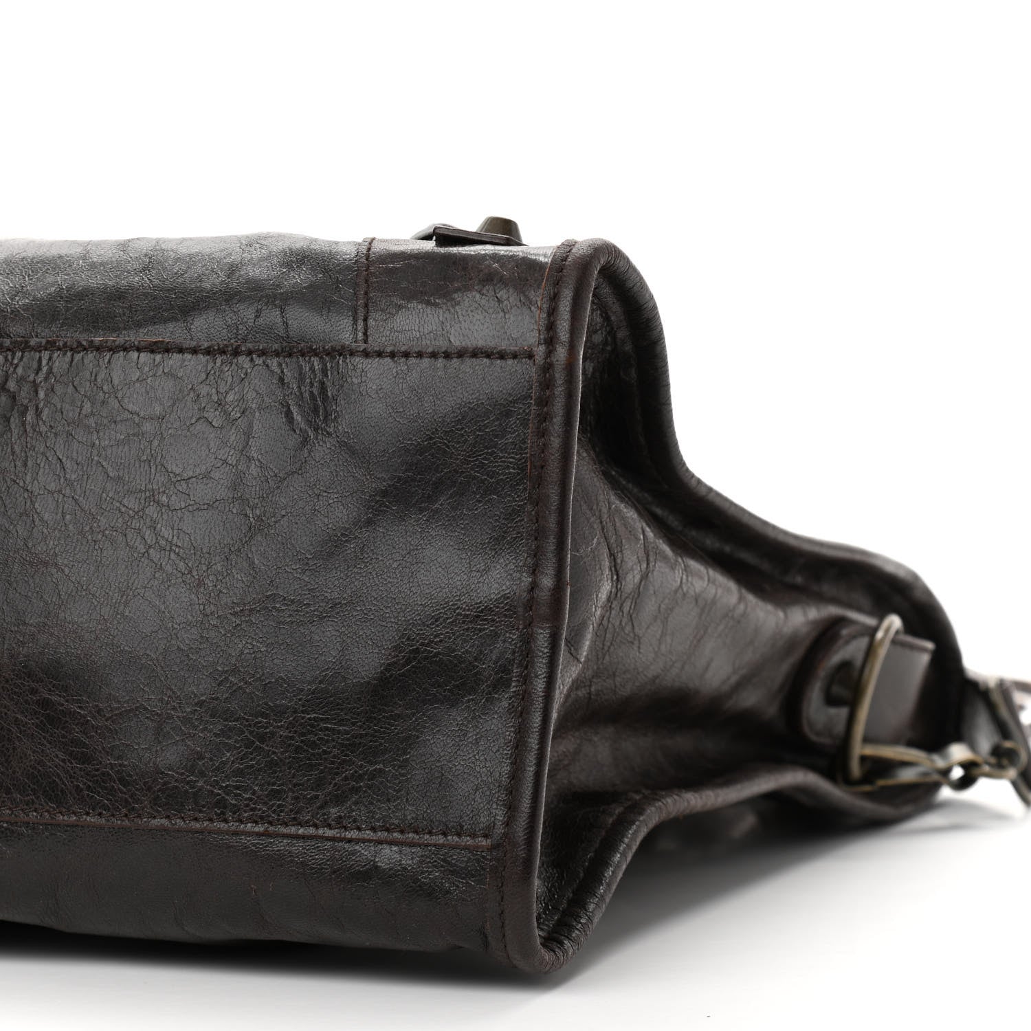 Balenciaga Chevre Classic Hardware City Chocolate 10 of 10
