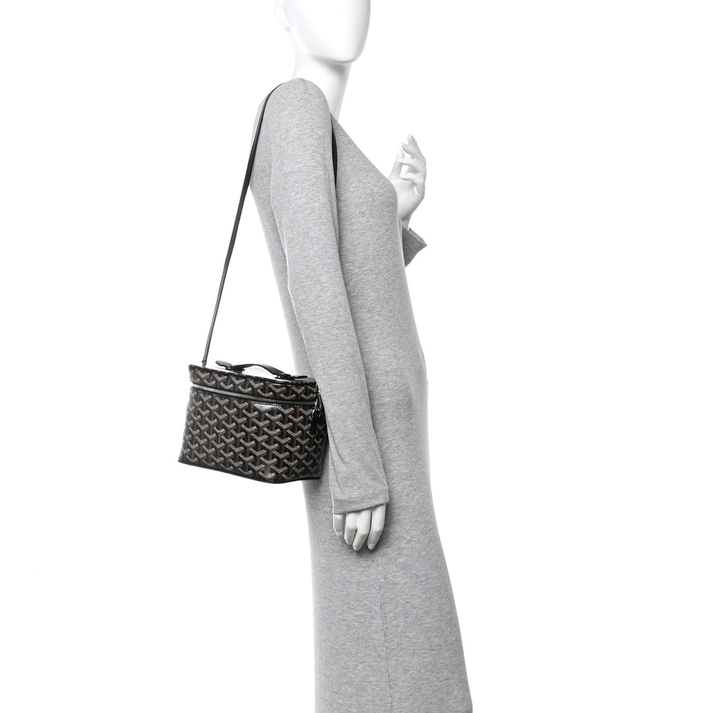 Goyardine Muse Vanity Case Black