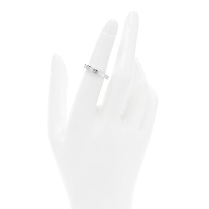 Cartier 18K White Gold Lanieres Ring 51 5.75 2 of 4