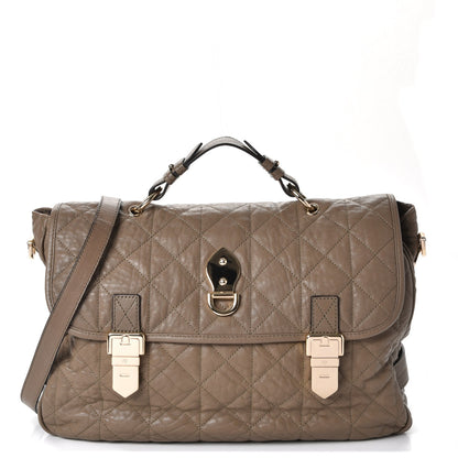 Mulberry Nappa Quilted Oversized Tillie Satchel Birds Nest 1 of 15