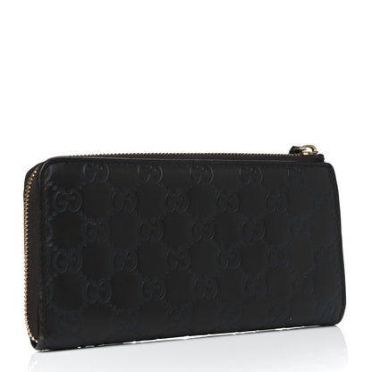 Gucci Guccissima Vitello Tender Donna Long Wallet Testa di Moro 2 of 8