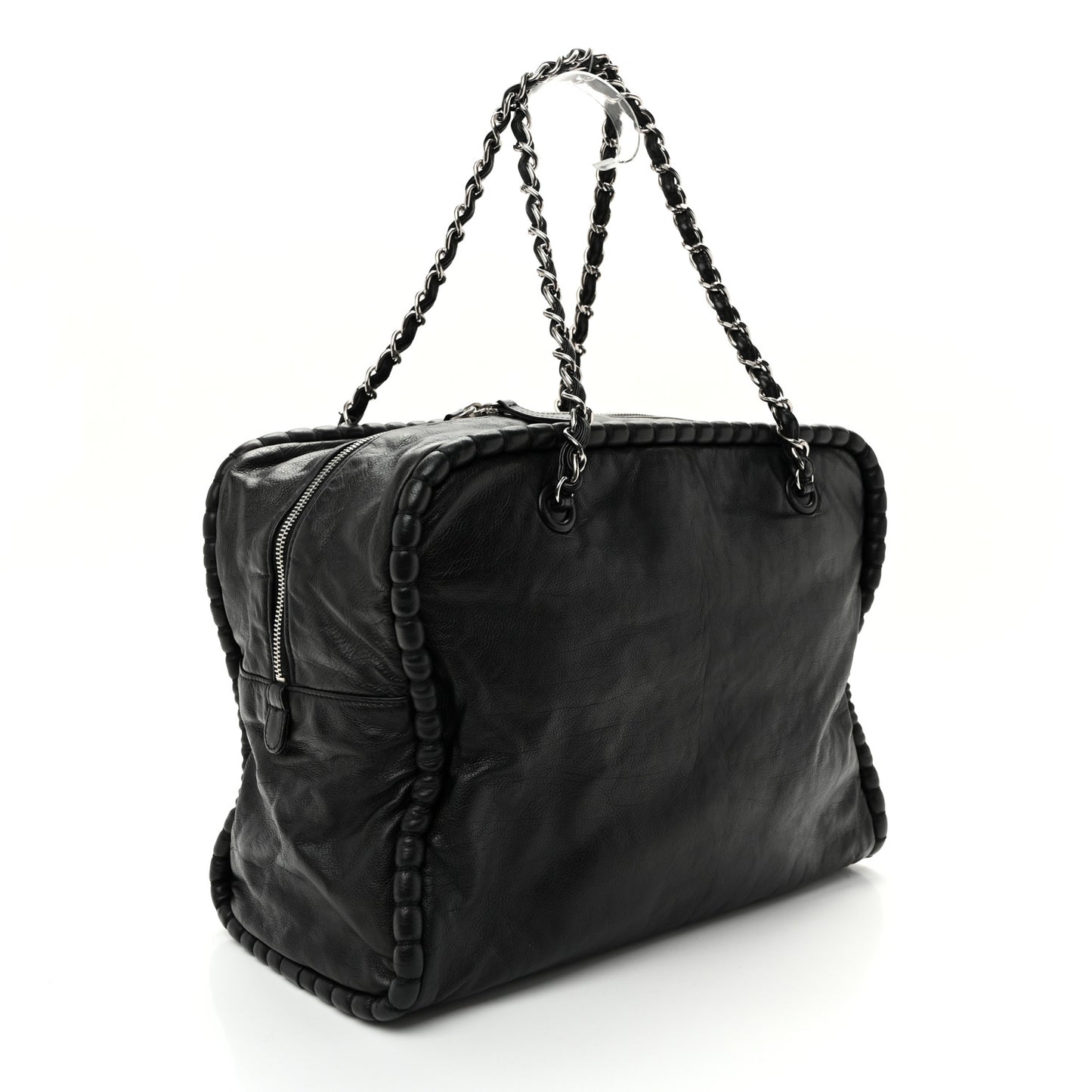 Calfskin On the Bund Tote Black