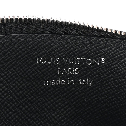 Louis Vuitton Monogram Eclipse Taiga Coin Card Holder 6 of 6