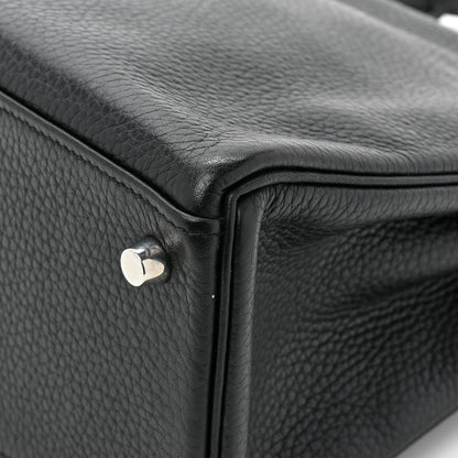 Hermes Taurillon Clemence Kelly Retourne 28 Black 14 of 17