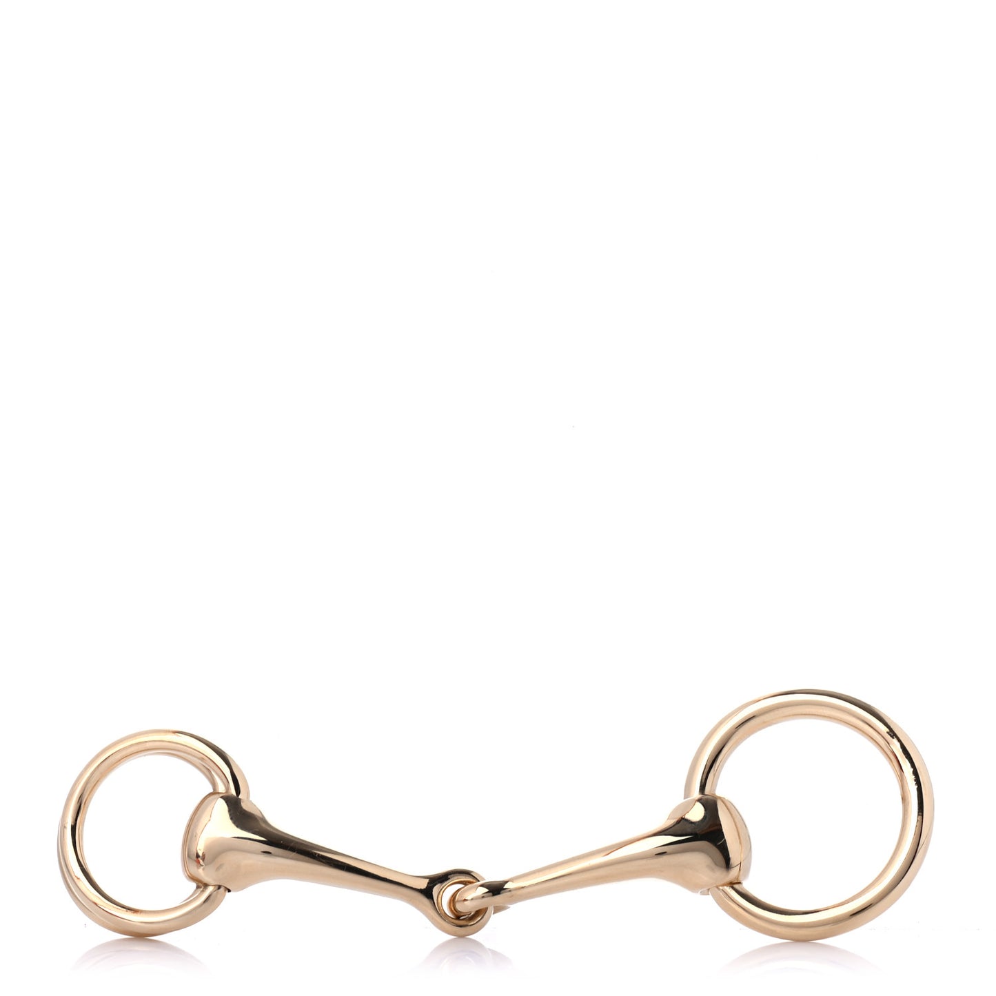 Permabrass Mors Scarf Ring Gold