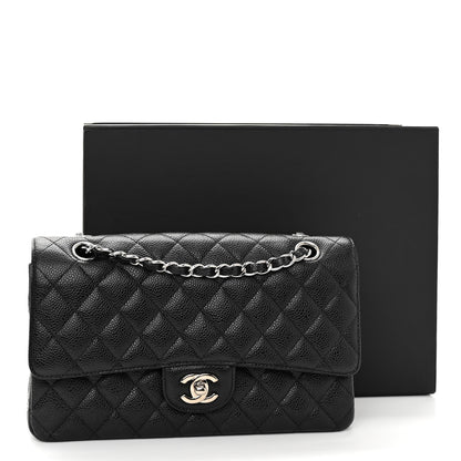 Chanel Caviar Quilted Medium Double Flap Black 11 of 11